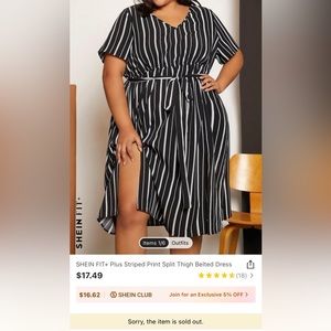 28/30 BNWT Shein dress